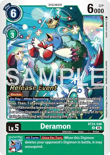 Deramon [Bt24-048] [Time Stranger Release Events Cards] 1
