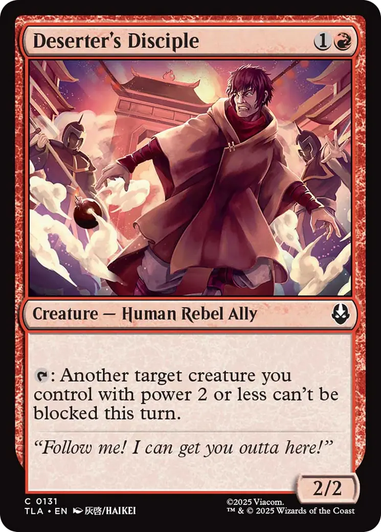 Deserter's Disciple [Avatar: The Last Airbender] 1