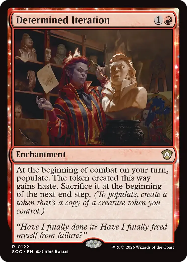 Determined Iteration [Secrets Of Strixhaven Commander] 1