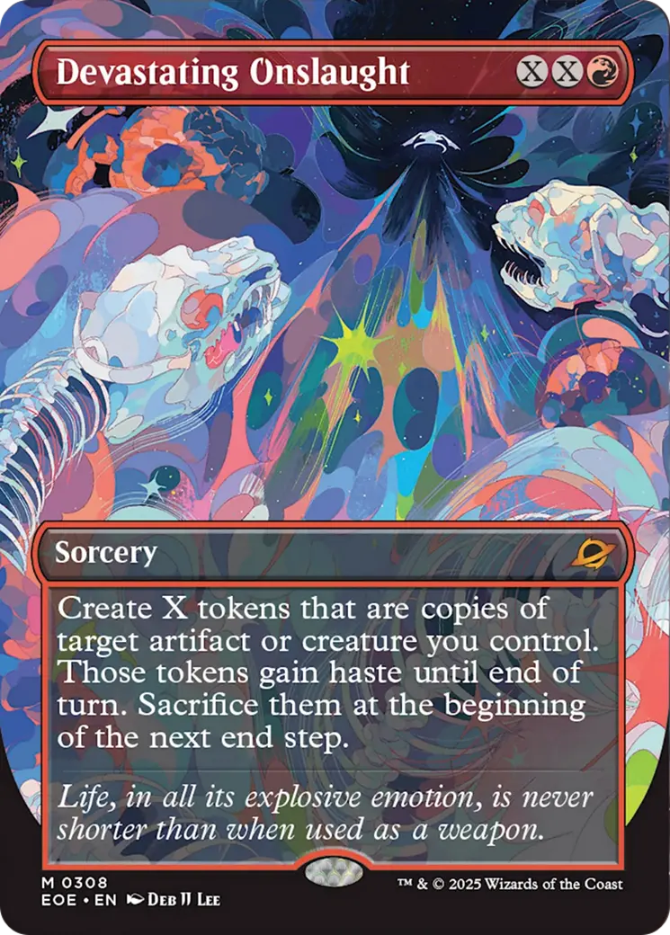 Devastating Onslaught (Borderless) [Edge Of Eternities] 1