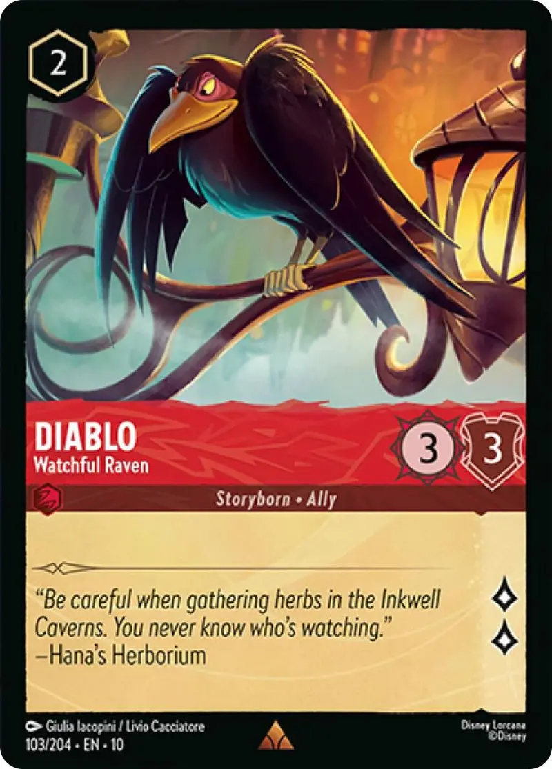 Diablo - Watchful Raven (103/204) [Whispers In The Well] 1