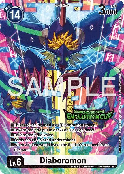 Diaboromon Token (Evolution Cup 2025 Vol. 2) [Promotional Cards] 1