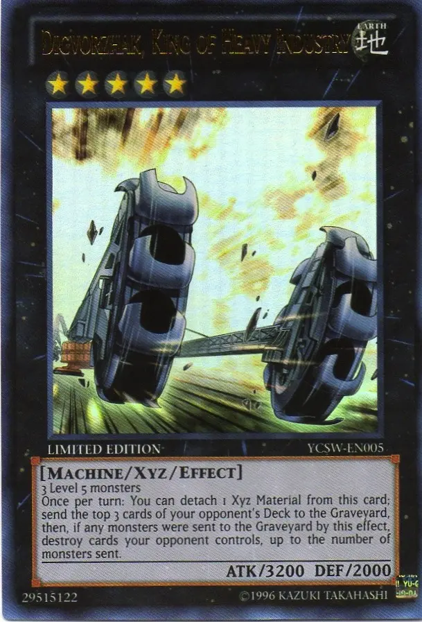 Digvorzhak, King Of Heavy Industry [Ycsw-En005] Ultra Rare 1