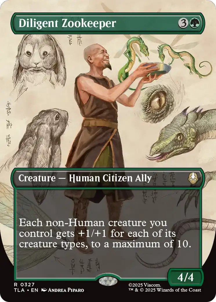 Diligent Zookeeper (Borderless) [Avatar: The Last Airbender] 1