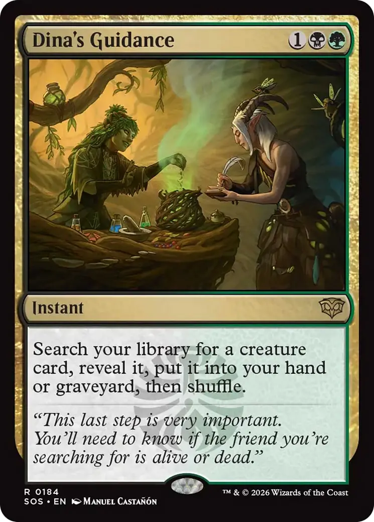 Dina's Guidance [Secrets Of Strixhaven] 1