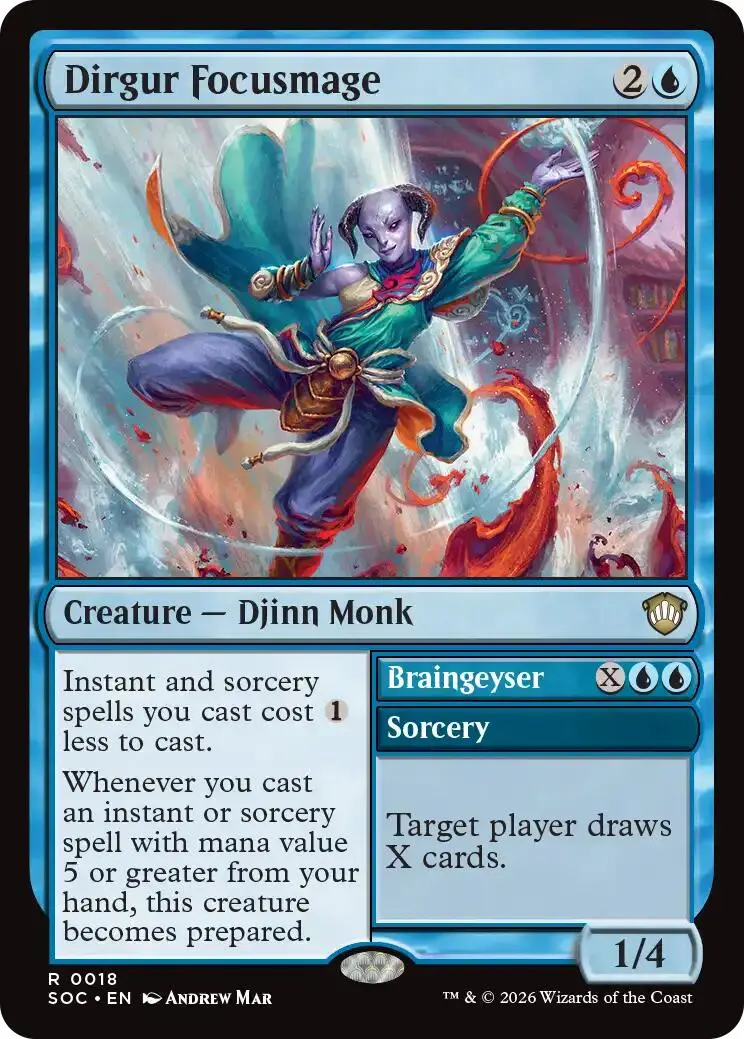 Dirgur Focusmage [Secrets Of Strixhaven Commander] 1