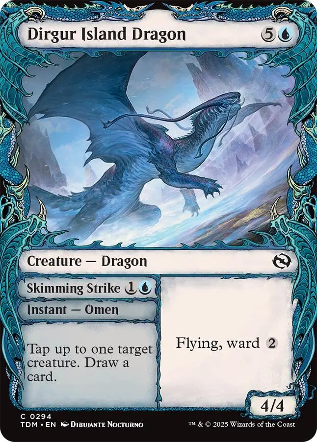 Dirgur Island Dragon (Showcase) [Tarkir: Dragonstorm] 1