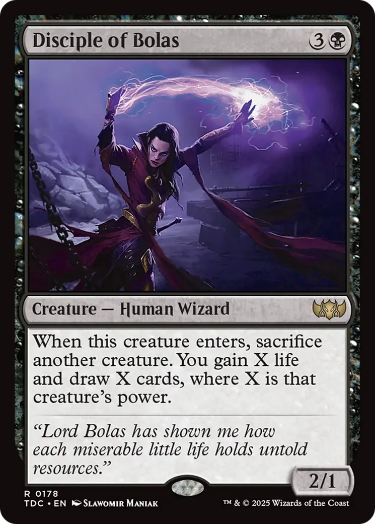 Disciple Of Bolas [Tarkir: Dragonstorm Commander] 1