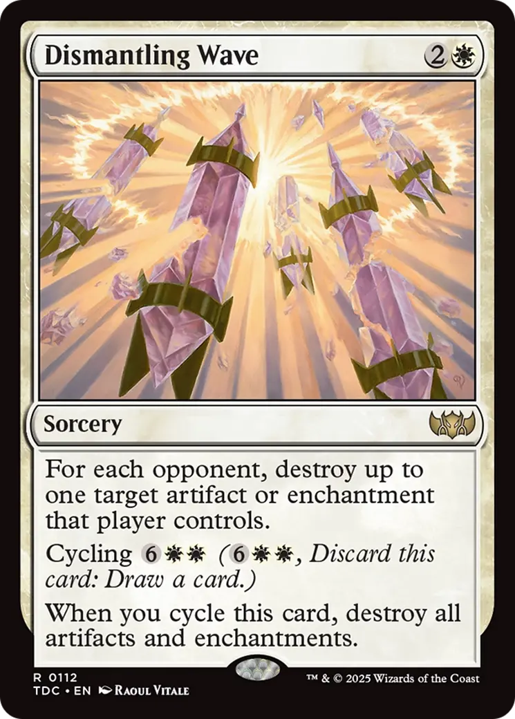 Dismantling Wave [Tarkir: Dragonstorm Commander] 1