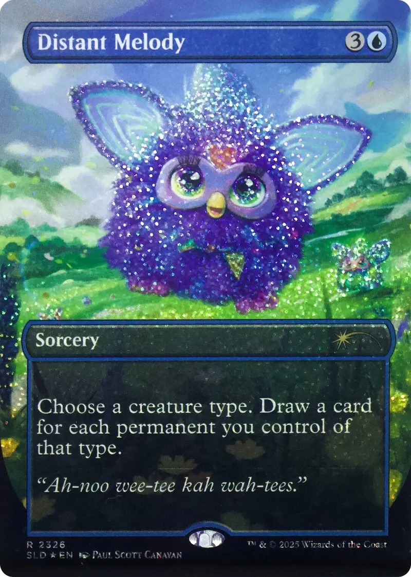 Distant Melody (2311) (Confetti Foil) [Secret Lair Drop Series] 1