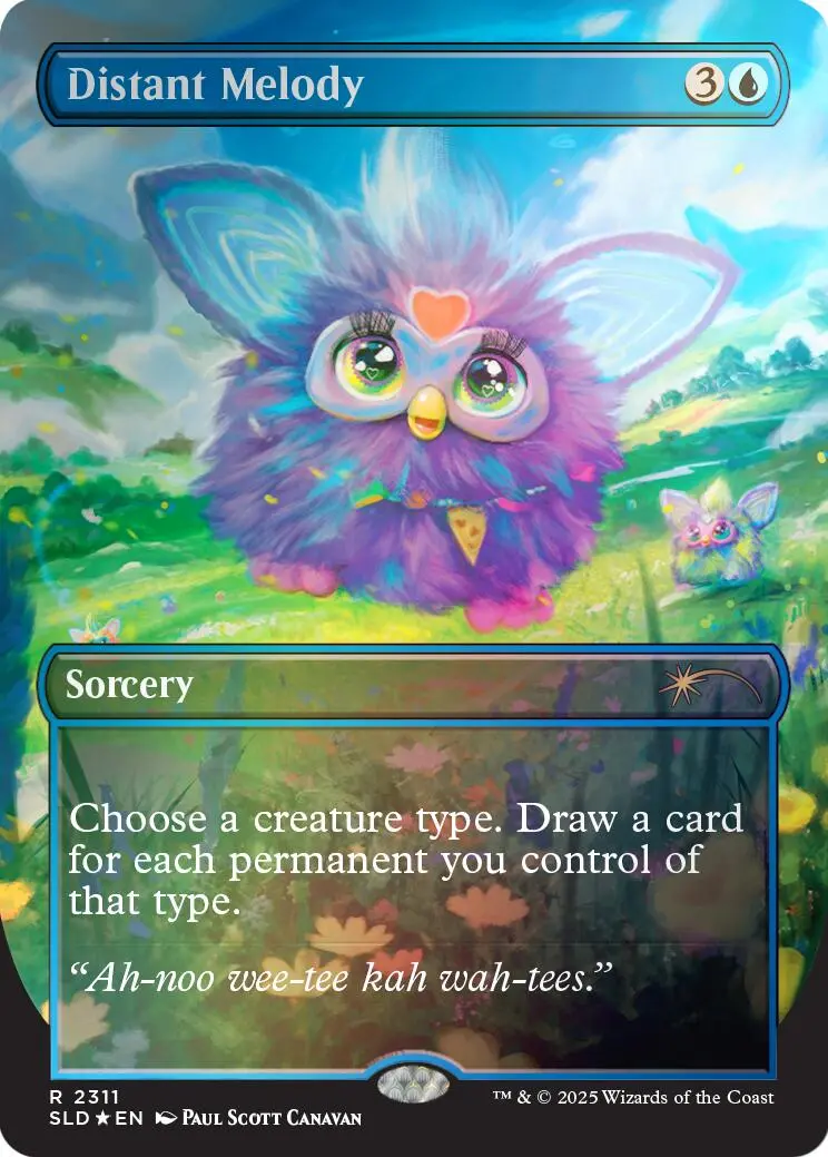 Distant Melody (2311) (Rainbow Foil) [Secret Lair Drop Series] 1