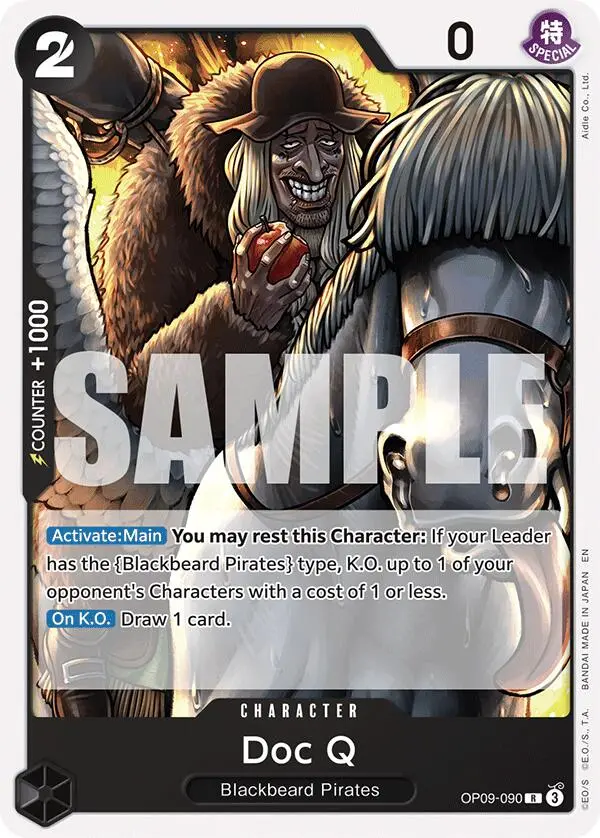 Doc Q (Reprint) [Starter Deck: Black Marshall.D.Teach] 1