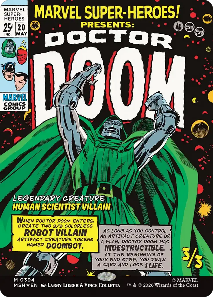 Doctor Doom (Borderless) [Marvel Super Heroes] 1