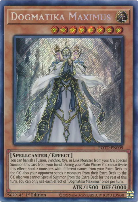 Dogmatika Maximus [Rotd-En009] Secret Rare 1