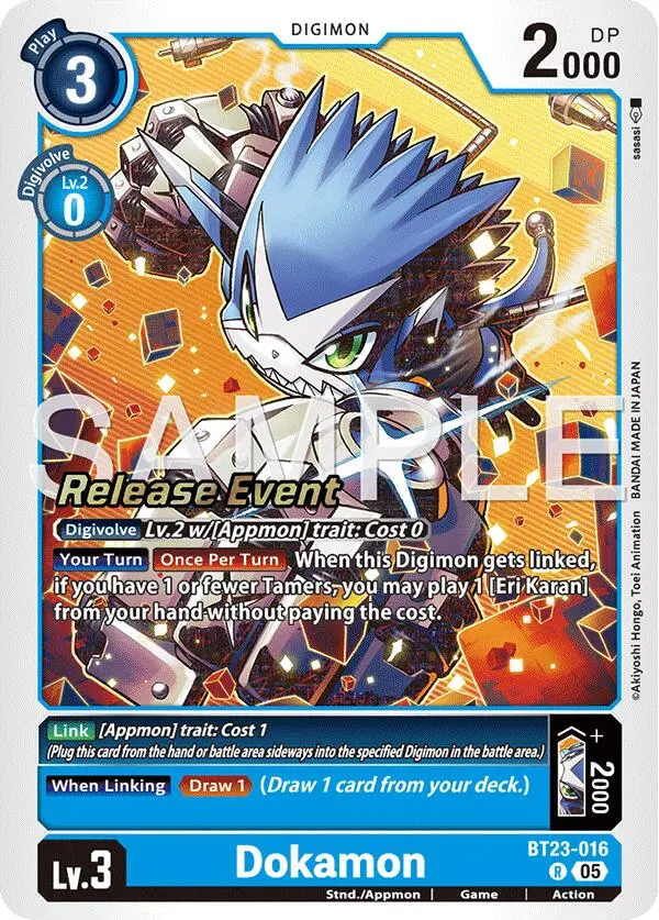 Dokamon [Bt23-016] [Hackers' Slumber Release Event Cards] 1