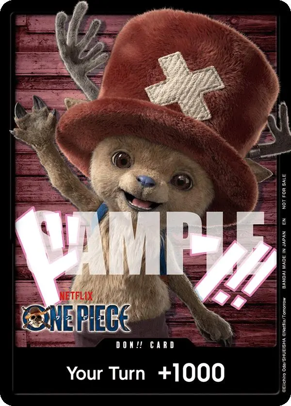 Don!! Card (Netflix Tony Tony.Chopper) [One Piece Promotion Cards] 1