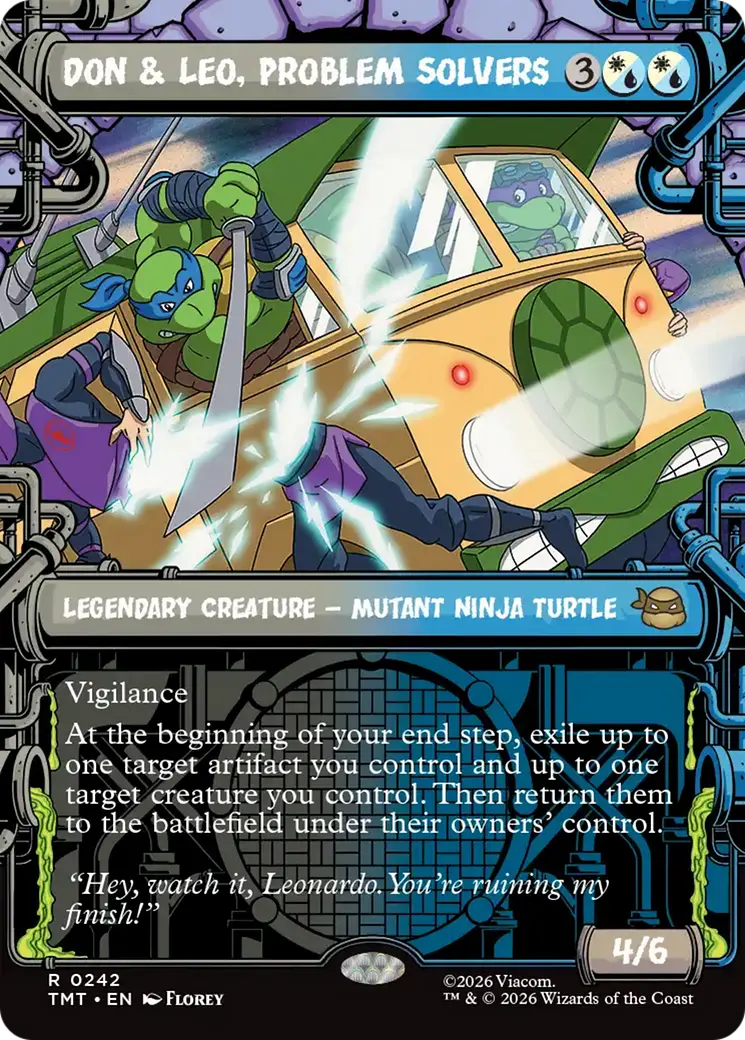 Don & Leo, Problem Solvers (Showcase) [Teenage Mutant Ninja Turtles] 1