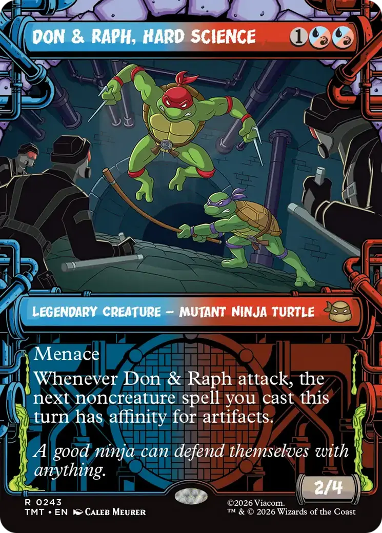 Don & Raph, Hard Science (Showcase) [Teenage Mutant Ninja Turtles] 1