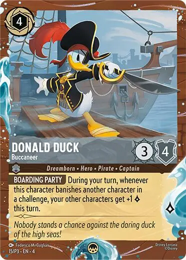 Donald Duck - Buccaneer (Disney Cruise Promo) (15/P3) [Promo Cards] 1