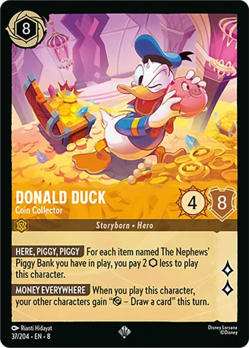 Donald Duck - Coin Collector (37/204) [Reign Of Jafar] 1