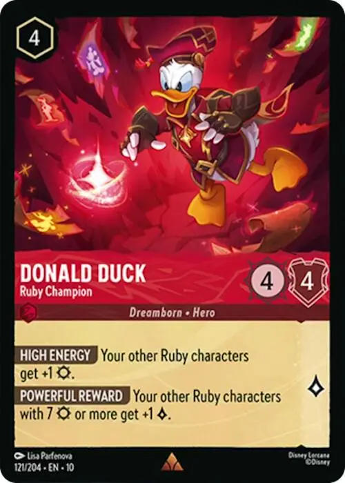 Donald Duck - Ruby Champion (121/204) [Whispers In The Well] 1