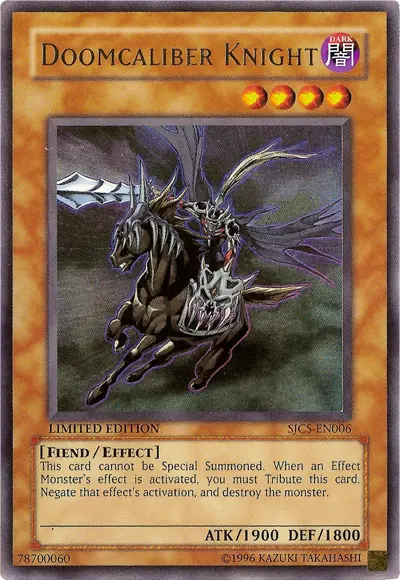 Doomcaliber Knight [Sjcs-En006] Ultra Rare 1