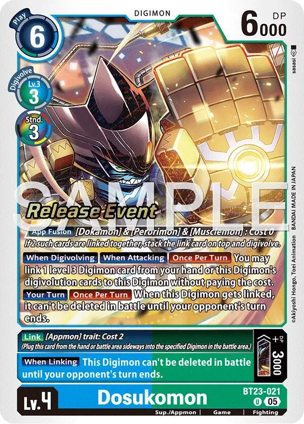 Dosukomon [Bt23-021] [Hackers' Slumber Release Event Cards] 1