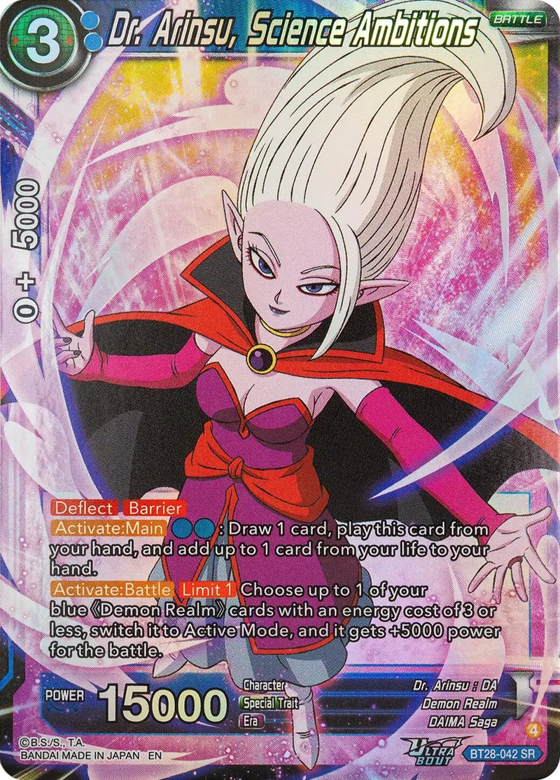 Dr. Arinsu, Science Ambitious (Bt28-042) [Prismatic Clash] 1