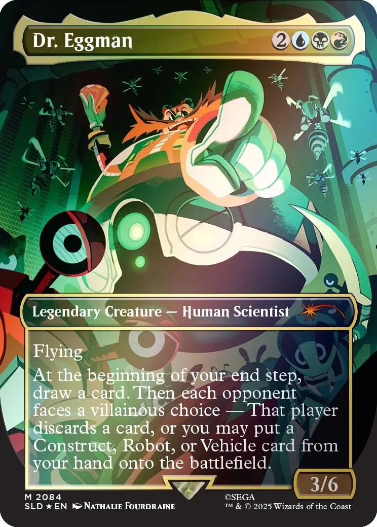 Dr. Eggman (Rainbow Foil) [Secret Lair Drop Series] 1