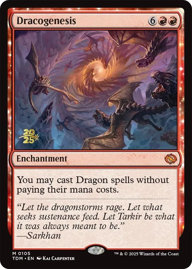 Dracogenesis [Tarkir: Dragonstorm Prerelease Cards] 1