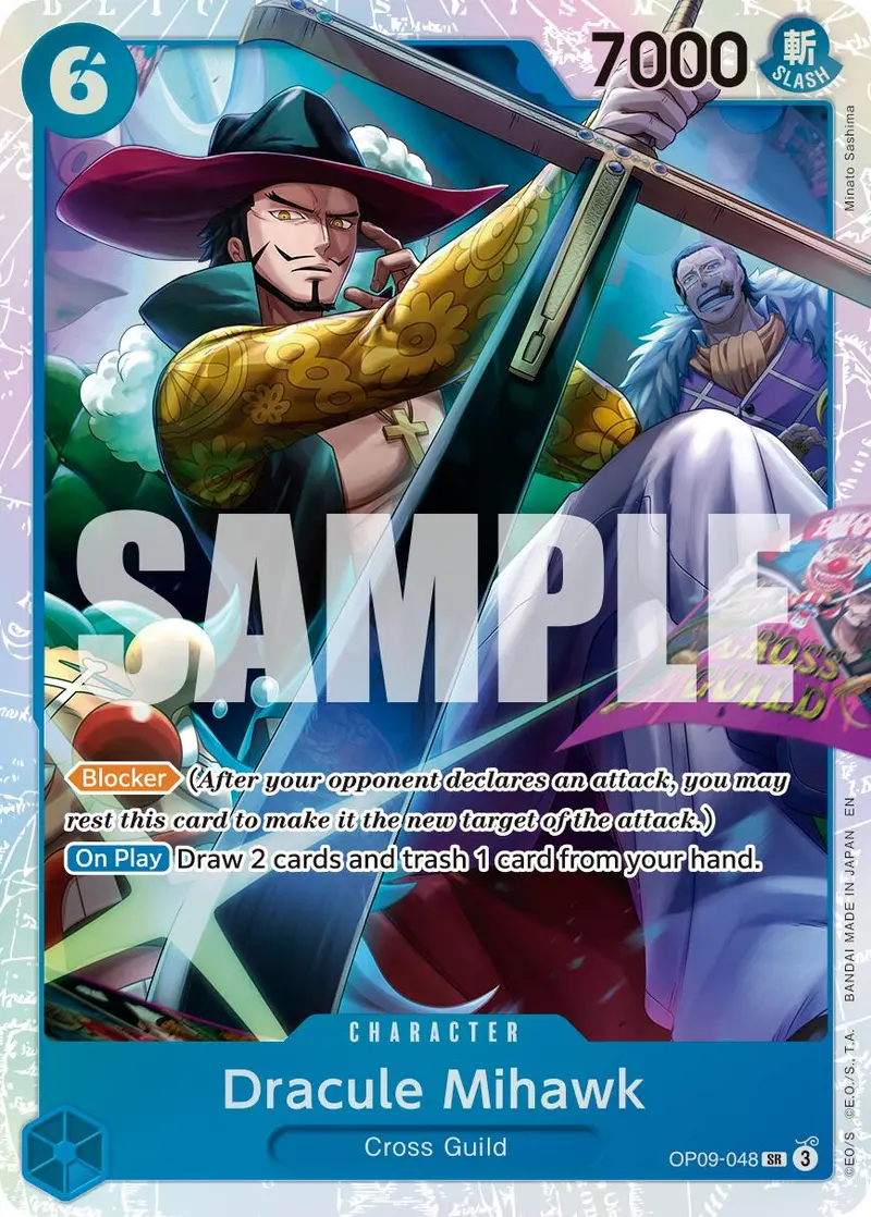 Dracule Mihawk (Op09-048) (Reprint) [Premium Booster -The Best- Vol. 2] 1