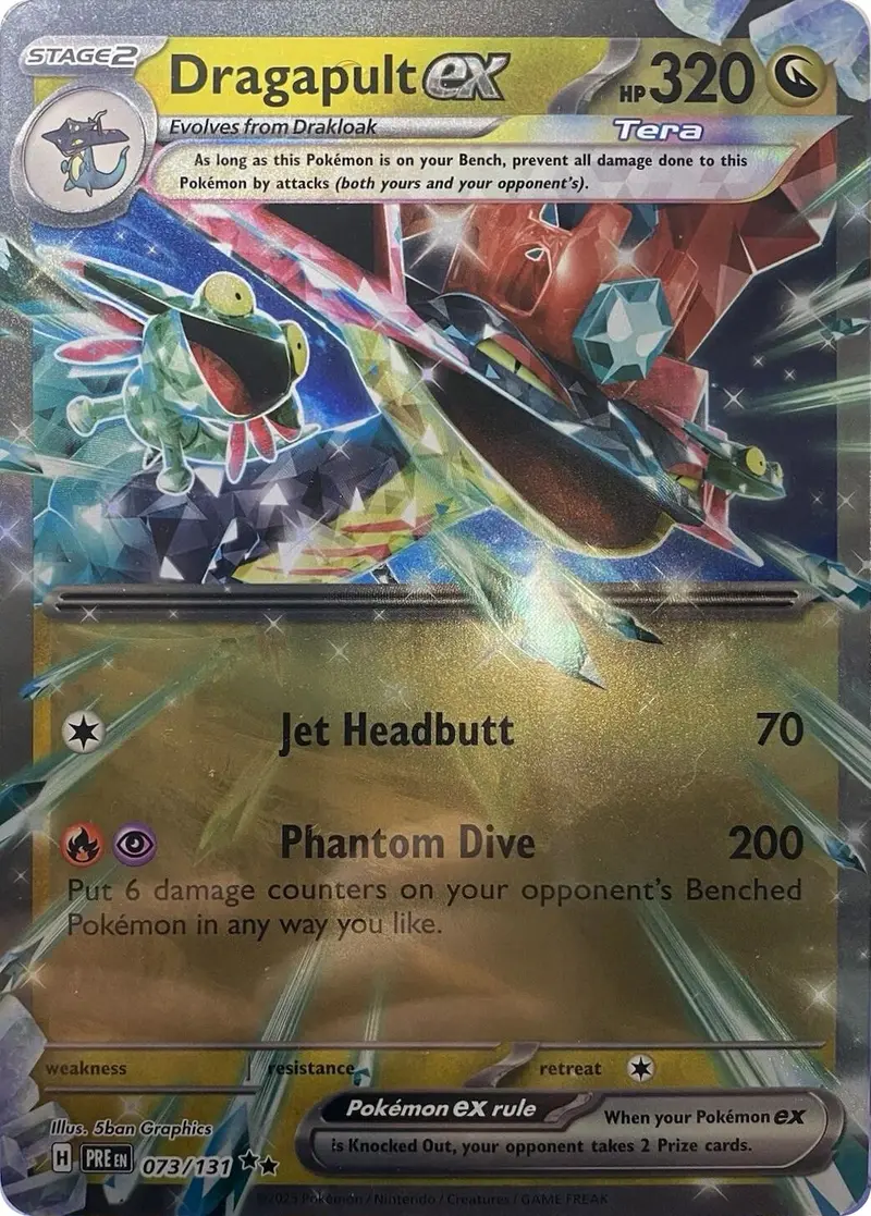 Dragapult Ex (073/131) (Jumbo Card) [Scarlet & Violet: Prismatic Evolutions] 1