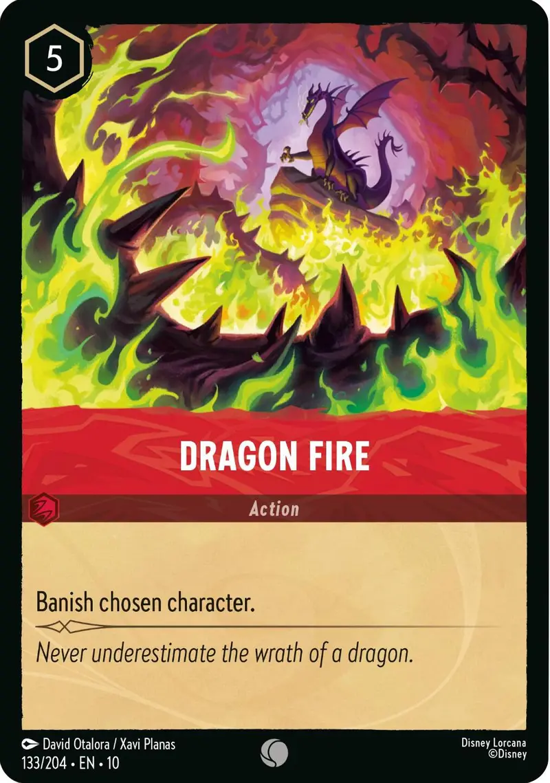 Dragon Fire (133/204) [Whispers In The Well] 1