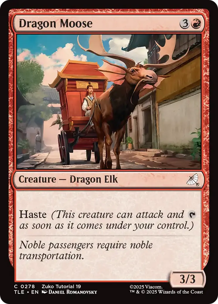 Dragon Moose (0278) [Avatar: The Last Airbender: Eternal-Legal] 1