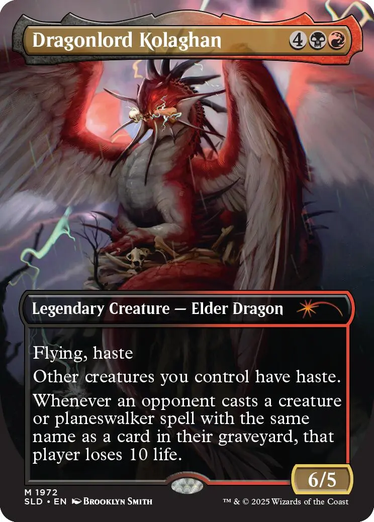 Dragonlord Kolaghan (1972) [Secret Lair Drop Series] 1