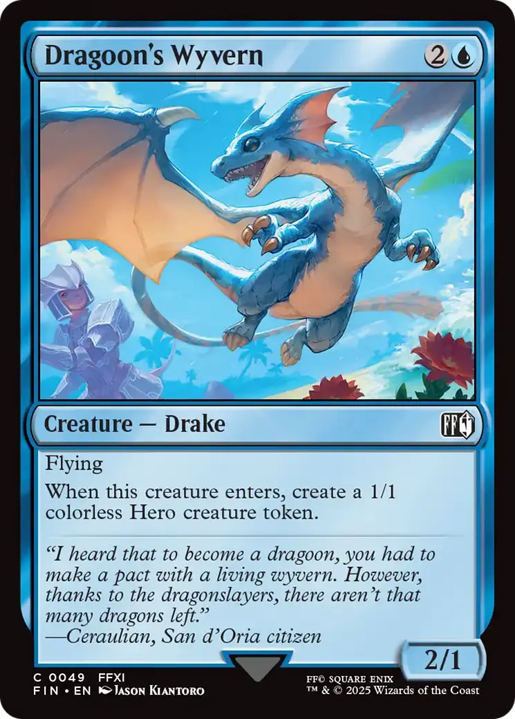 Dragoon's Wyvern [Final Fantasy] 1