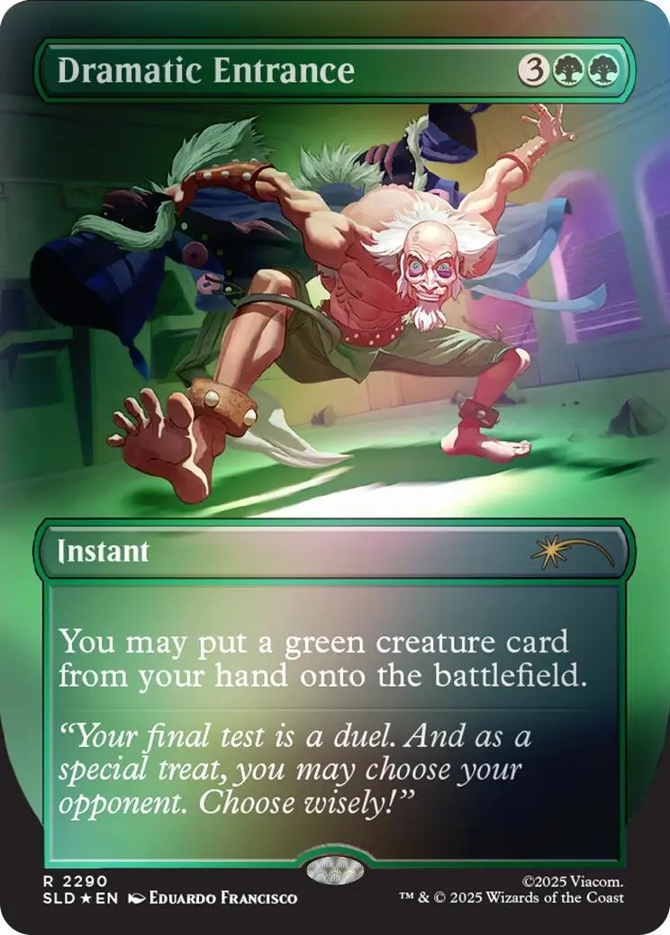 Dramatic Entrance (Rainbow Foil) [Secret Lair Drop Series] 1