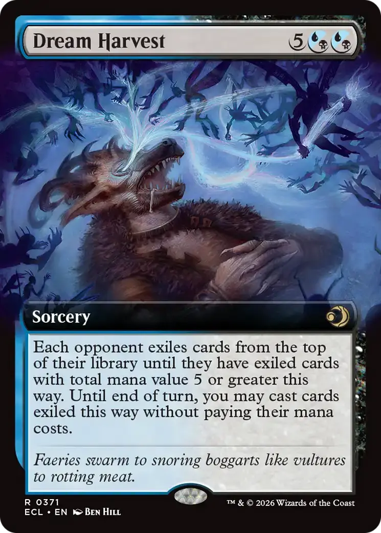 Dream Harvest (Extended Art) [Lorwyn Eclipsed] 1