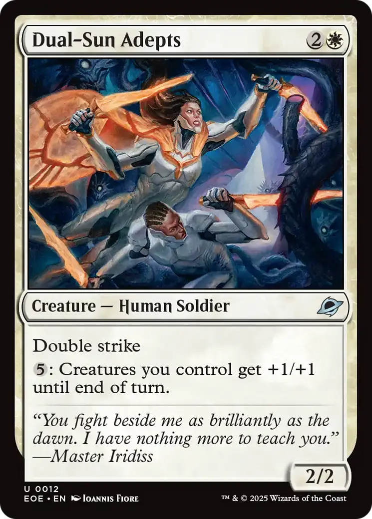 Dual-Sun Adepts [Edge Of Eternities] 1