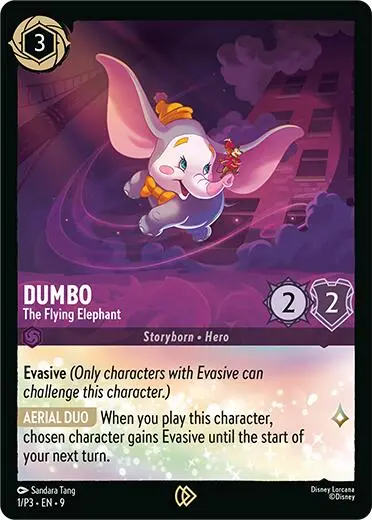 Dumbo - The Flying Elephant (1/P3) [Promo Cards] 1
