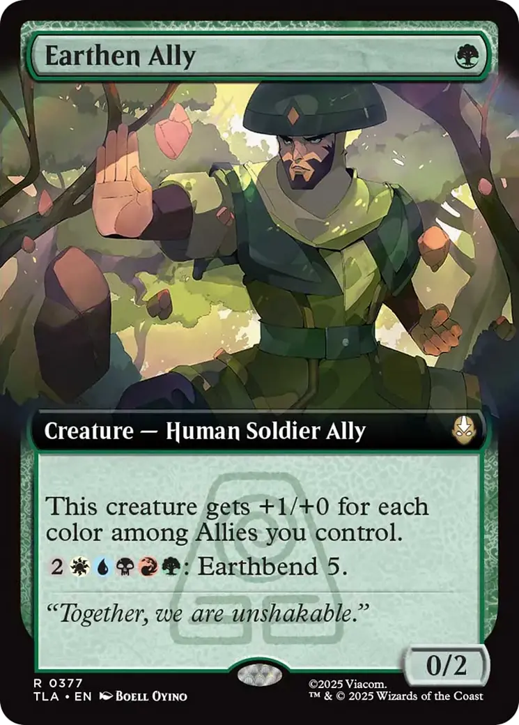 Earthen Ally (Extended Art) [Avatar: The Last Airbender] 1