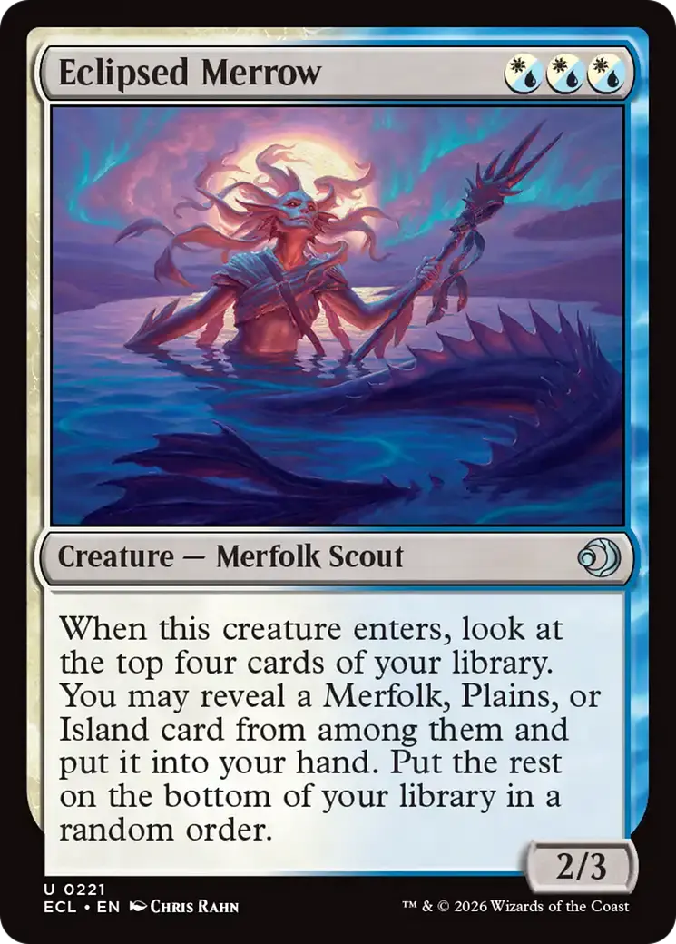 Eclipsed Merrow [Lorwyn Eclipsed] 1
