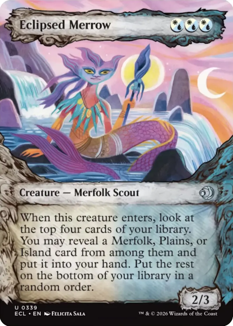 Eclipsed Merrow (Showcase) [Lorwyn Eclipsed] 1