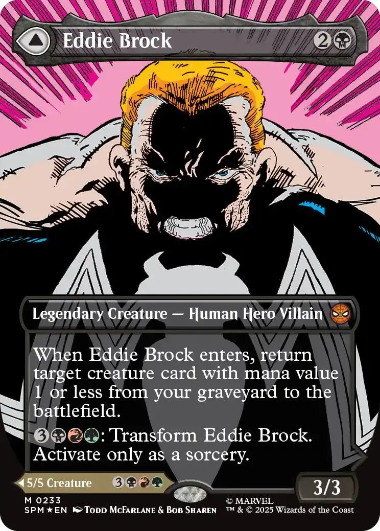 Eddie Brock (0233) (Borderless) [Marvel's Spider-Man] 1