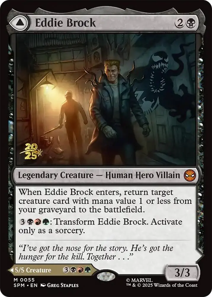 Eddie Brock // Venom, Lethal Protector [Marvel's Spider-Man Prerelease Promos] 1