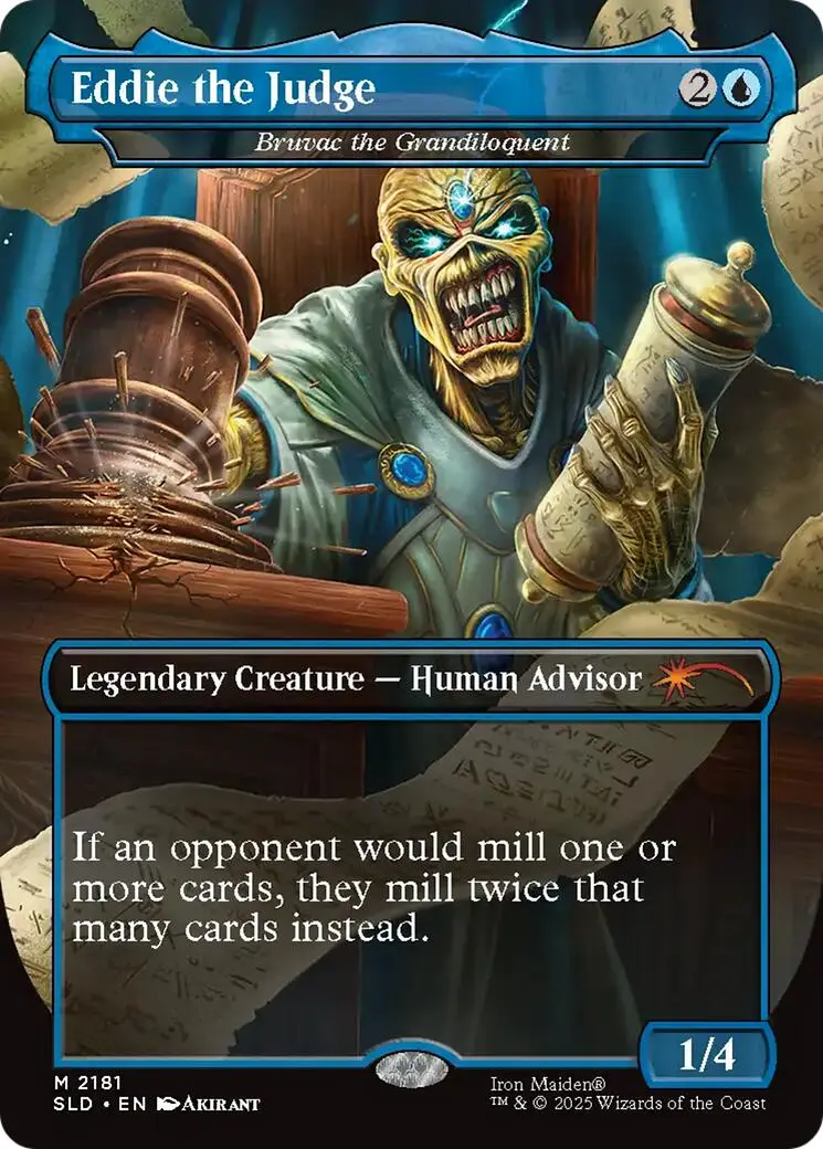 Eddie The Judge - Bruvac The Grandiloquent [Secret Lair Drop Series] 1