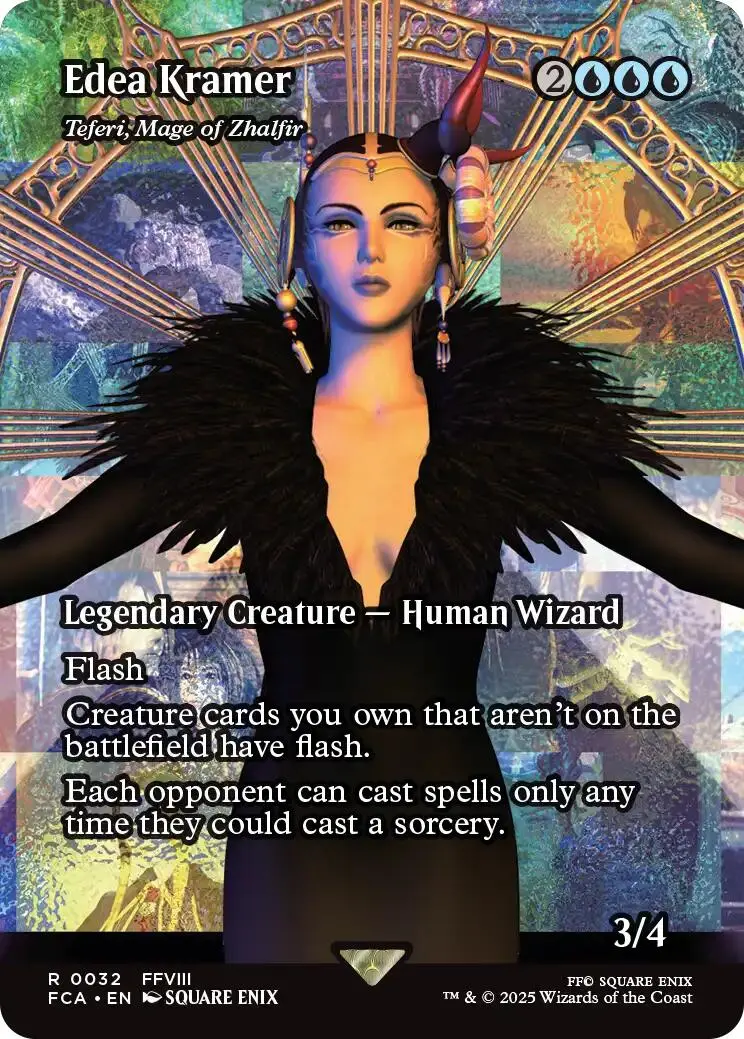 Edea Kramer - Teferi, Mage Of Zhalfir (Showcase) [Final Fantasy : Through The Ages] 1