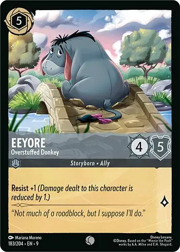Eeyore - Overstuffed Donkey (183/204) [Fabled] 1