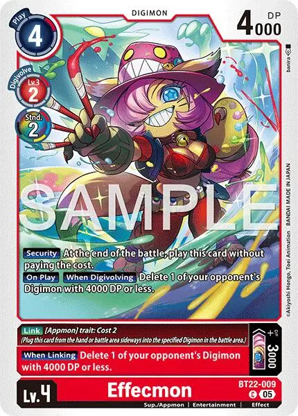 Effecmon [Bt22-009] [Cyber Eden] 1