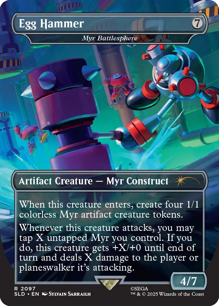 Egg Hammer - Myr Battlesphere [Secret Lair Drop Series] 1